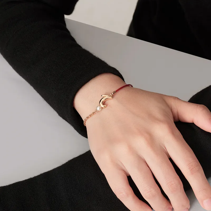 BAILAN BN Saltwater Pearl Bracelets Women's Gold-2