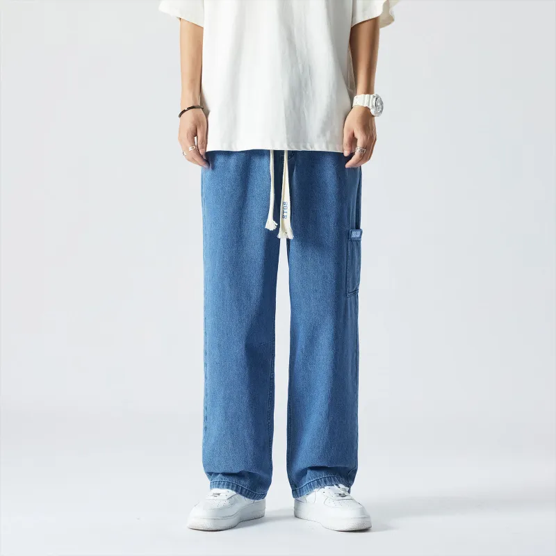 The Secret Order Of The Teddy Bear Straight Jeans Unisex-7
