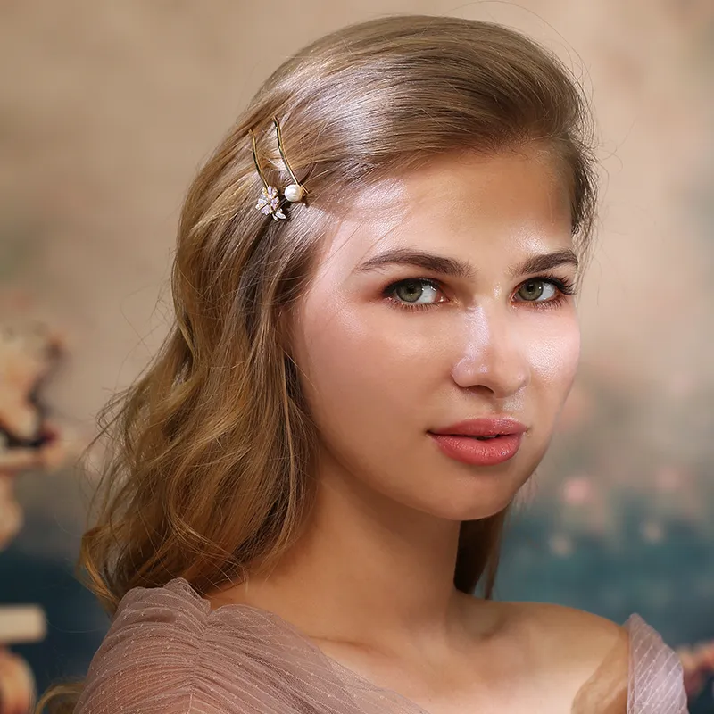 Cercoo Pearl Hair Clips Women's-1