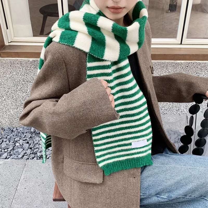 ALIEN BANG Knit Scarves Unisex-1