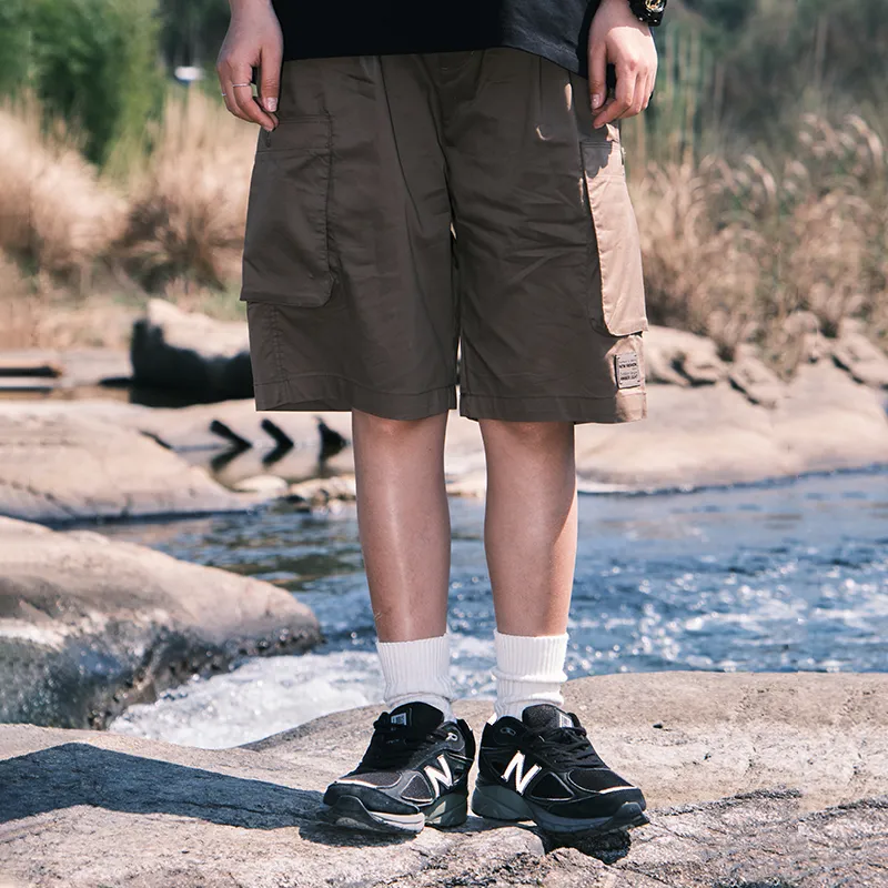AMBER LIGHT AMBER LIGHT Mountain Outdoor Casual Shorts Unisex-3