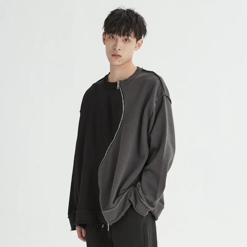 XINYINSU Sweatshirt Unisex Black Gray-3