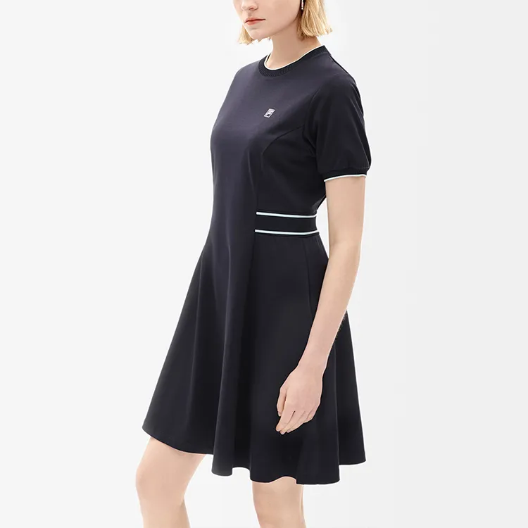 FILA Short Sleeved Dresses Women's Legend Blue-3