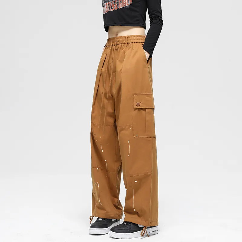 SCRM Straight Moderate Casual Pants Unisex-13