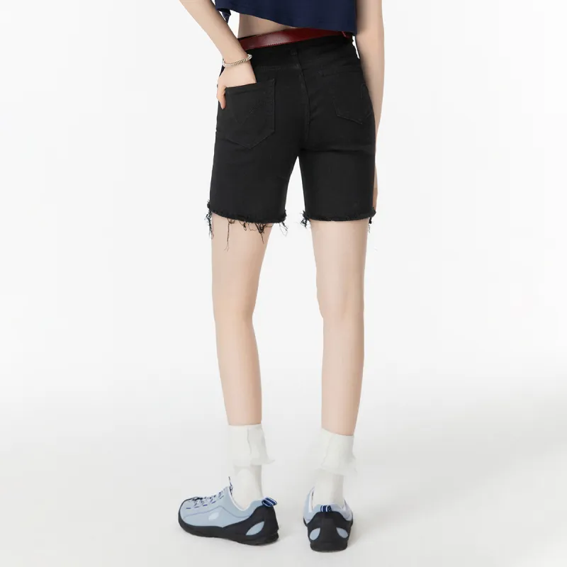 MEETLADY Denim Shorts Women's-8