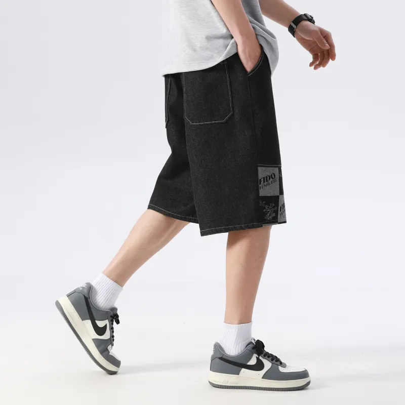 FIDO DIDO Denim Shorts Unisex-6