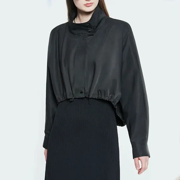 DKNY FW22 Loose Fit Jacket Women's Black-4