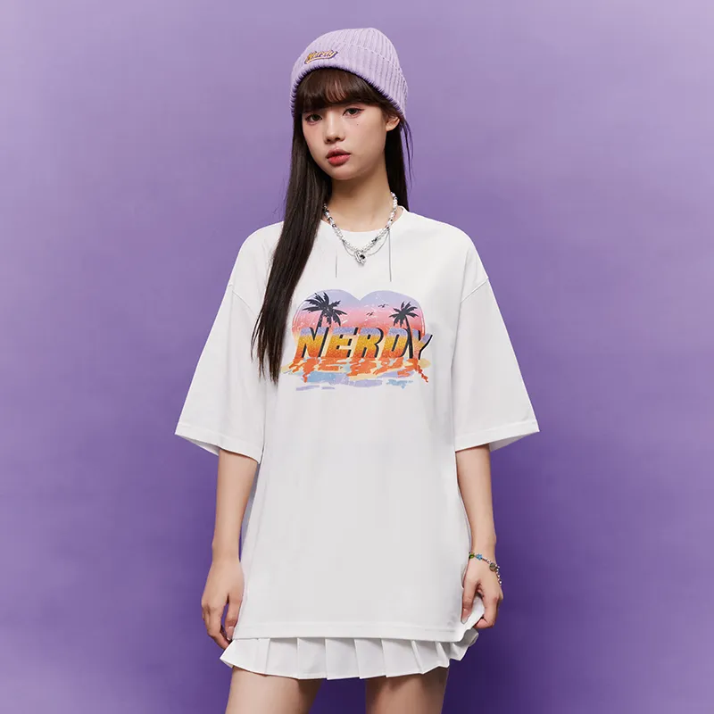 Nerdy T Shirts Unisex Cream-4