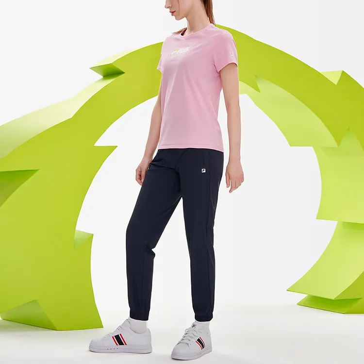 FILA Athletics Knitted Sweatpants Women's Royal Blue-3