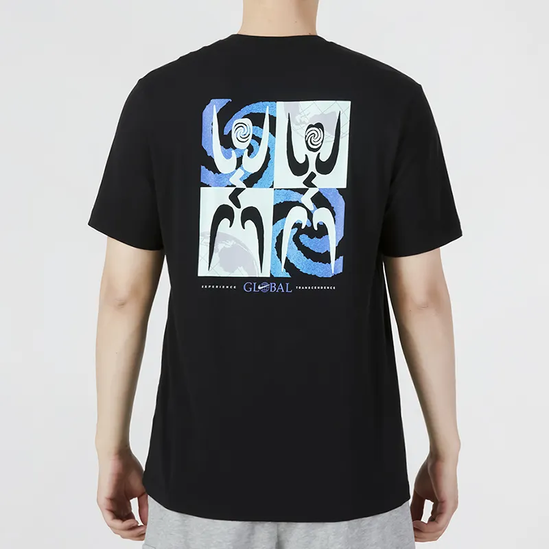 Nike T Shirts Men Black-4