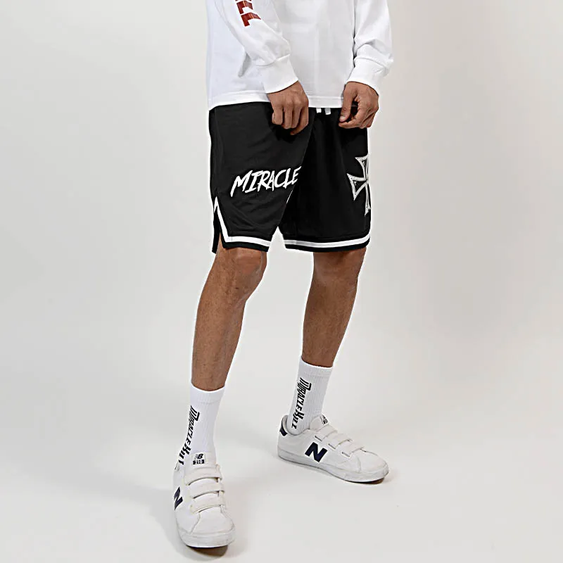 MIRACLE KILL Basketball Shorts Unisex-8