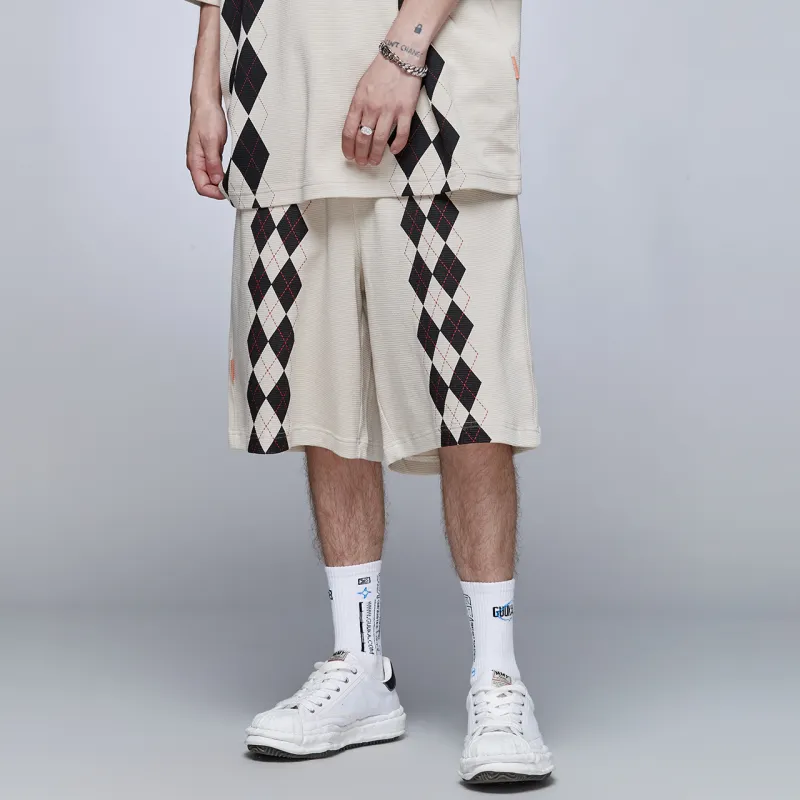 Guuka Casual Shorts Men Light Apricot-5