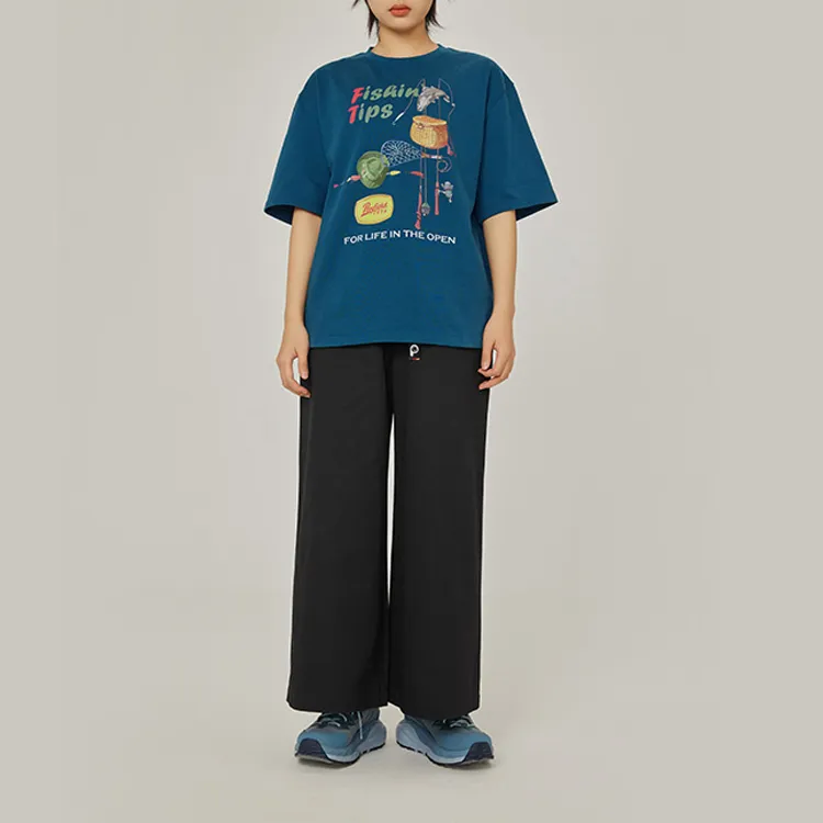 Penfield T-Shirt Women's Peacock Blue-2