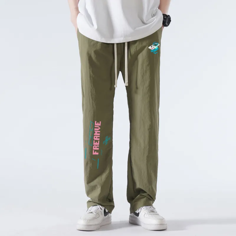 Freamve Casual Pants Unisex-11