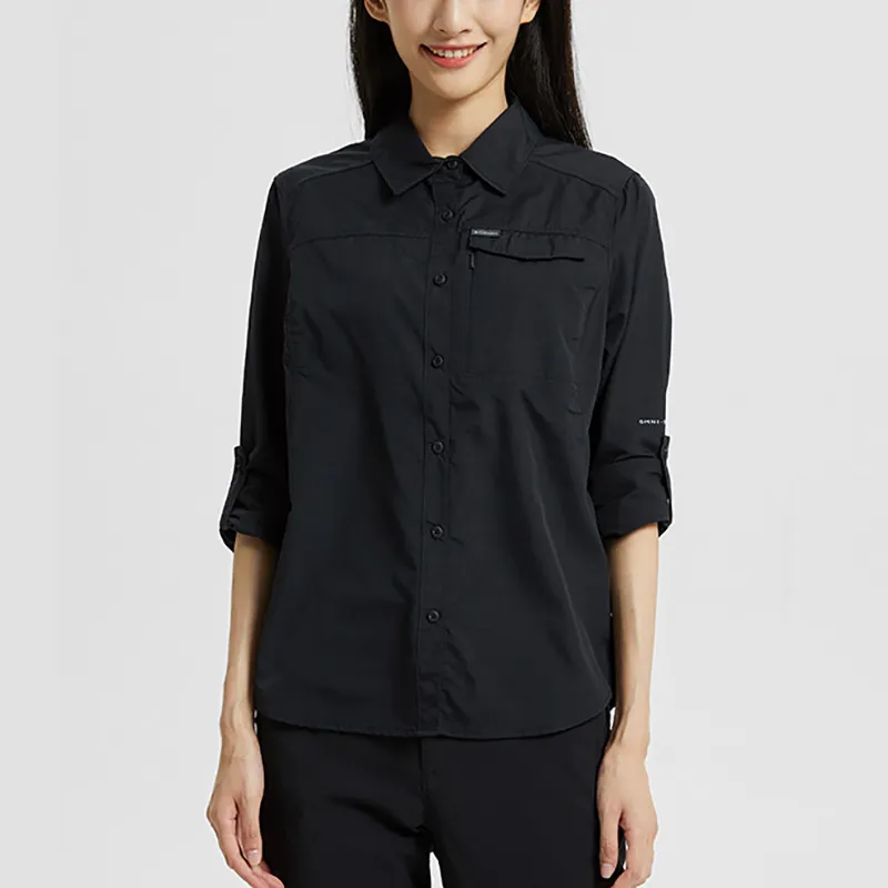Columbia Shirts Women's Black-3