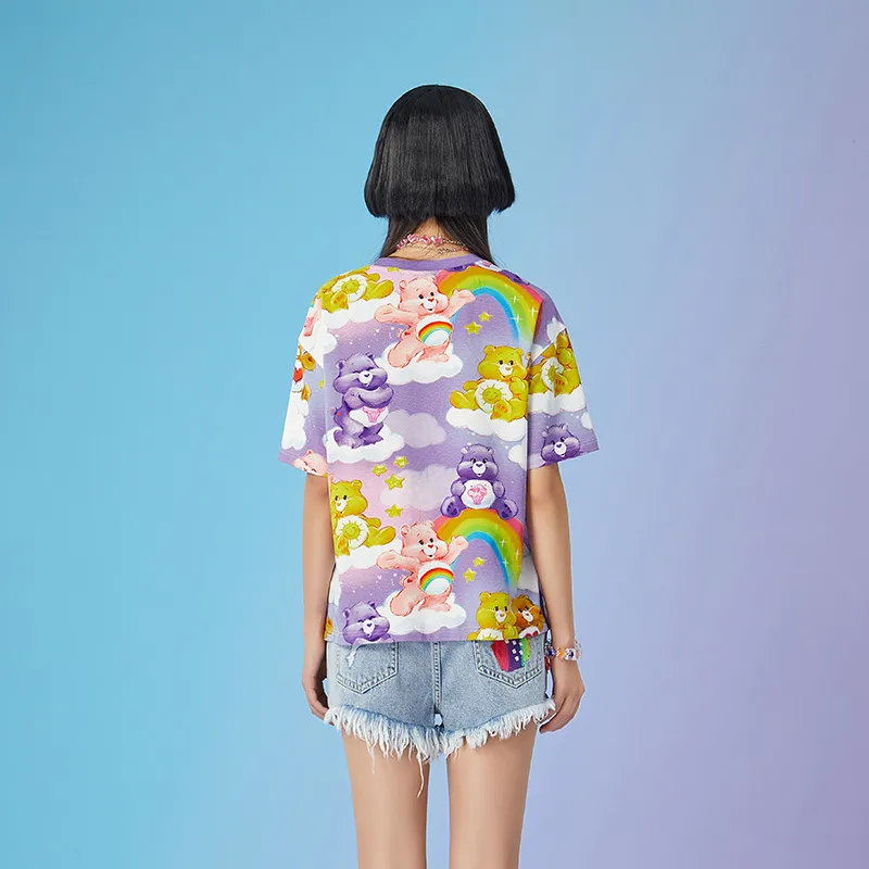 LALABOBO T Shirt Women's Purple-2