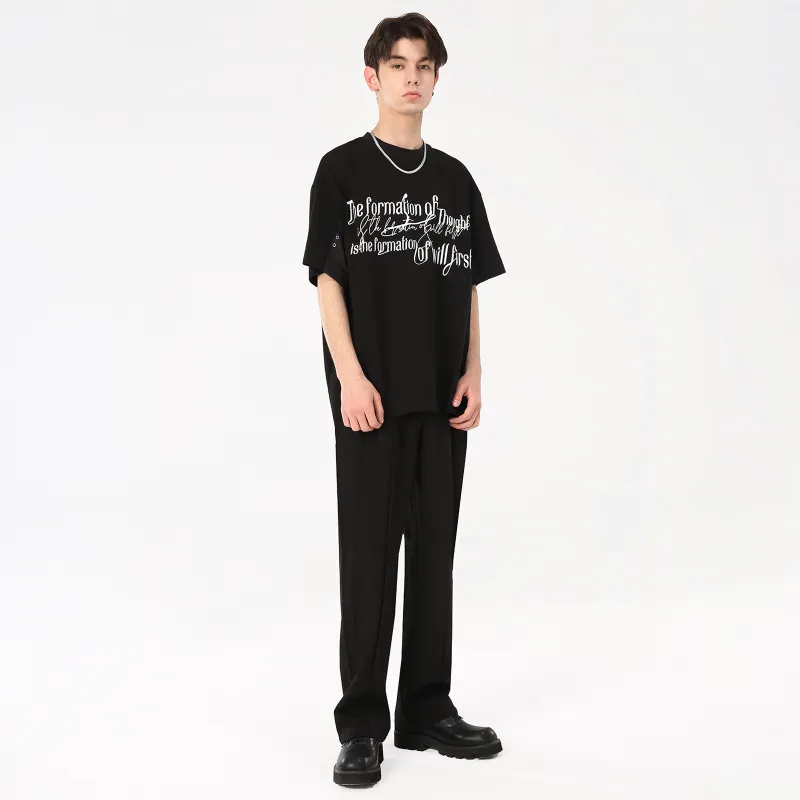 PASET T Shirts Unisex Black-4