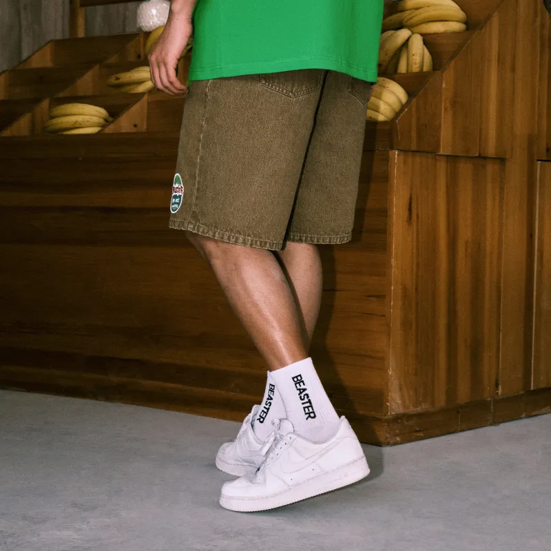 BEASTER Denim Shorts Unisex-3