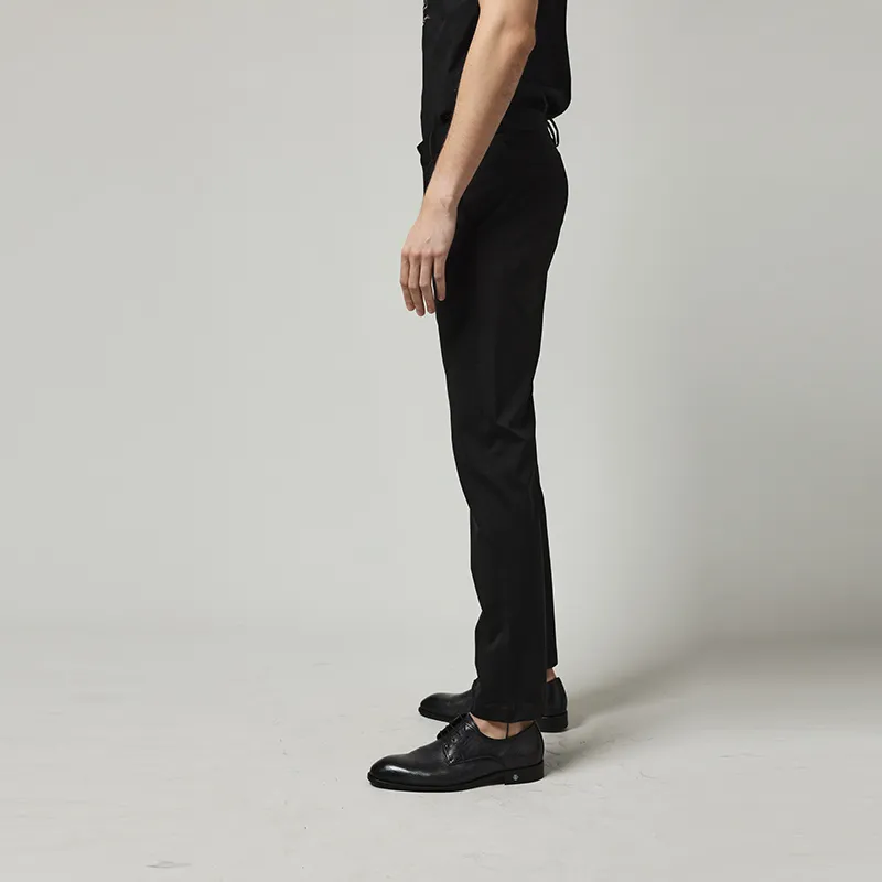 RARE Knitted Sweatpants Men Black-5