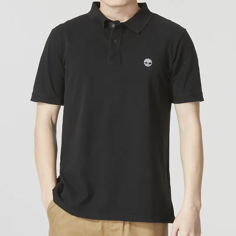 Timberland Polo Shirts Men Black-2