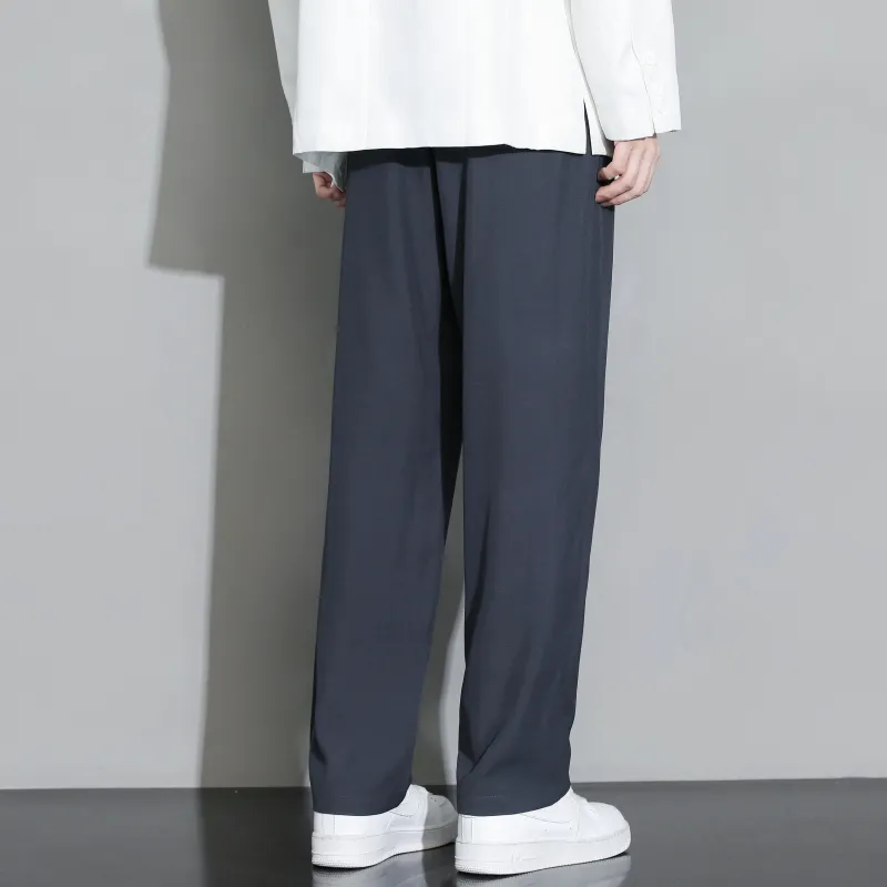 Freamve Straight Casual Pants Unisex-15