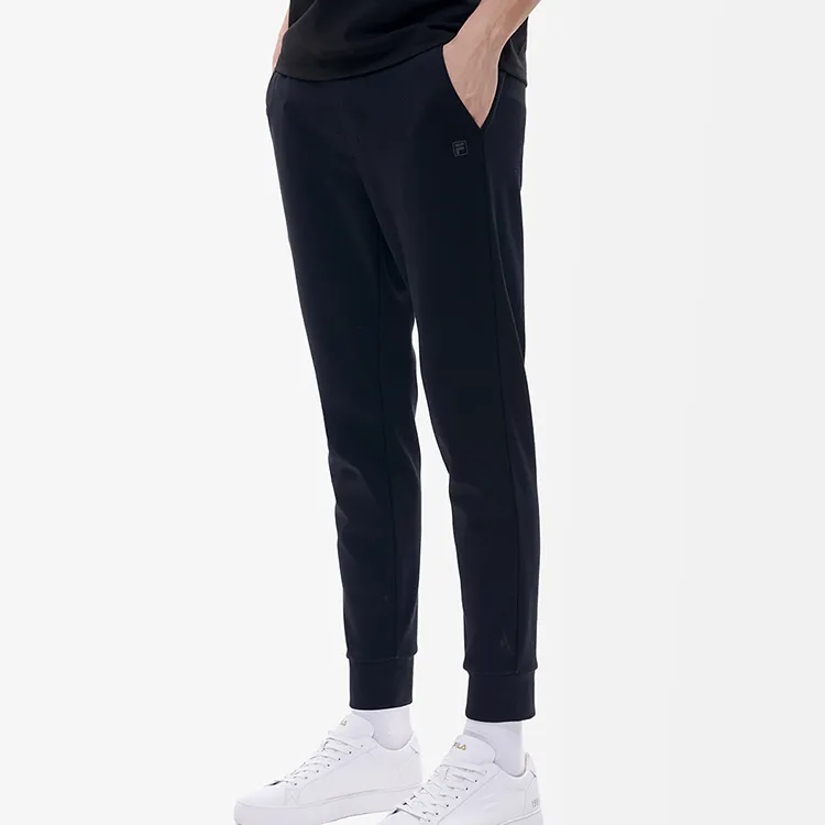 FILA Knitted Sweatpants Men Jet Black-3