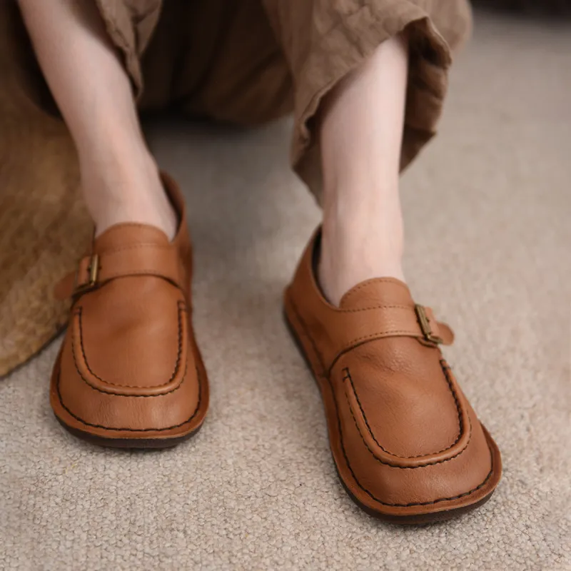 ARTMU Women's Casual Shoes Women's Low Top Coffee/Camel-16