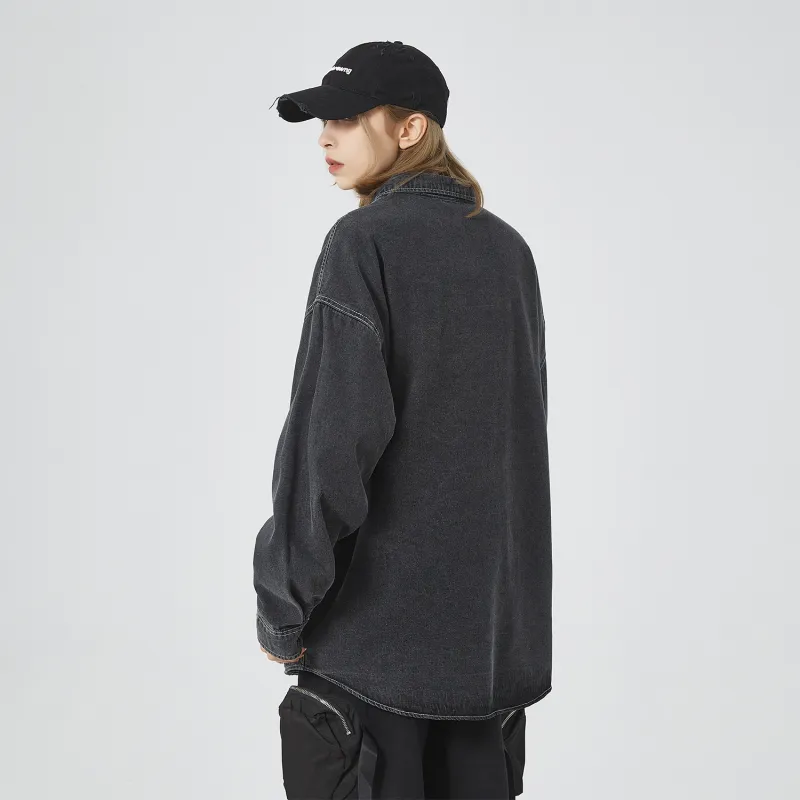 FAIRWHALE Denim Jackets Unisex-13