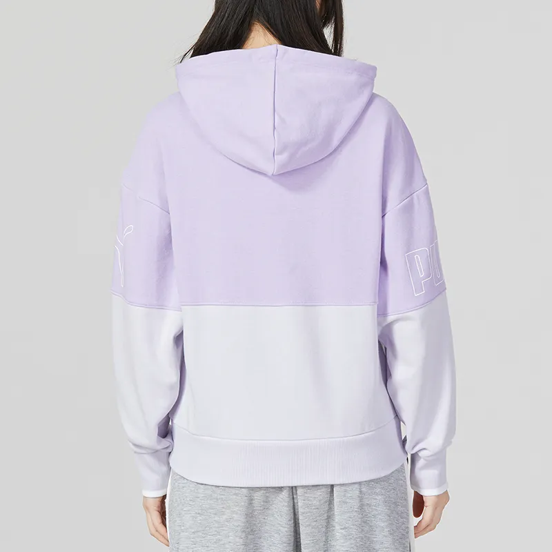 PUMA Sweatshirts Women's Purple-3