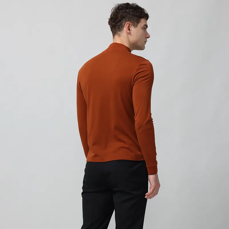 RARE FW22 Long-Sleeved T-Shirt Men's Orange Red-3