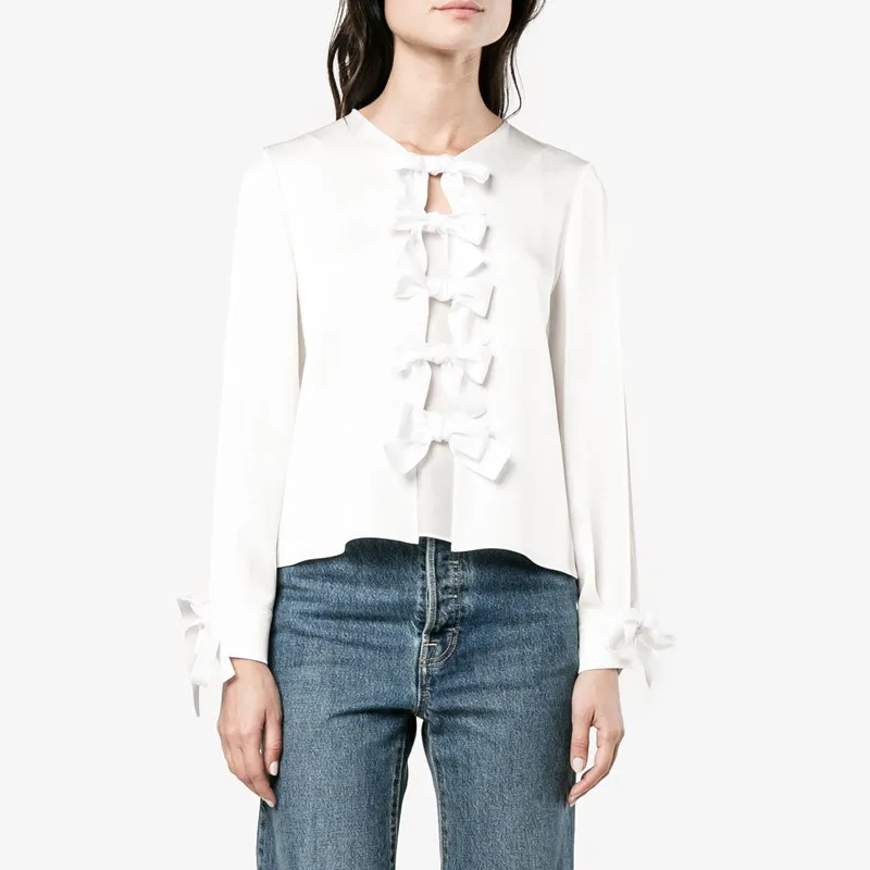 FENDI Shirts Women's White-3
