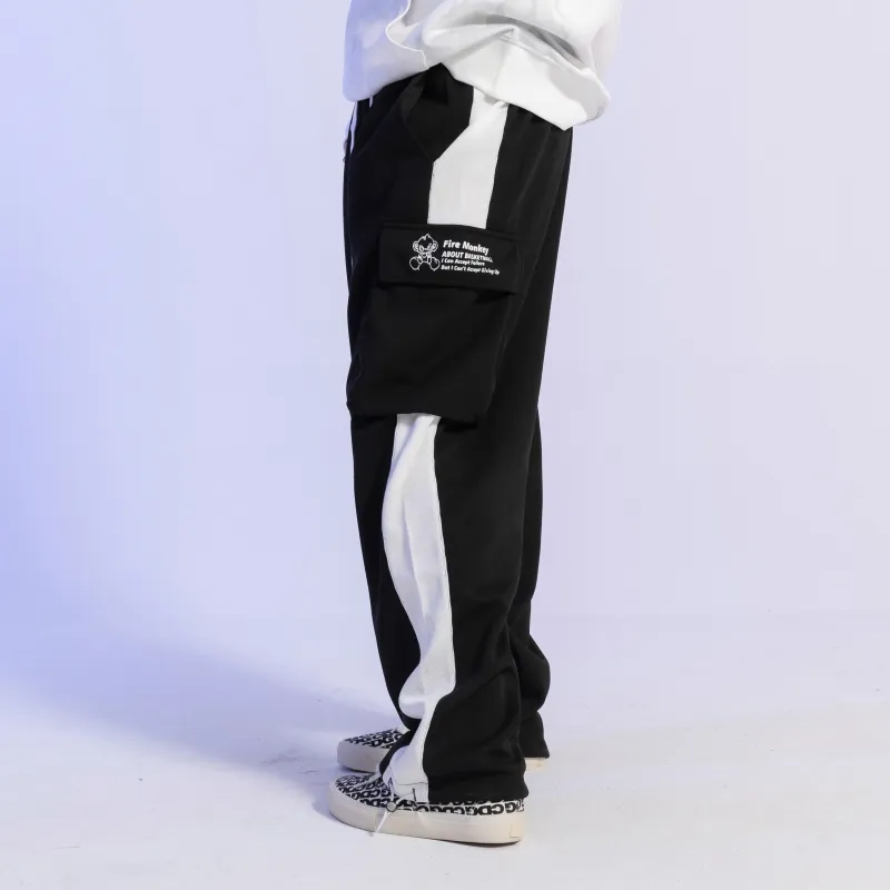 FireMonkey Cargo Pants Unisex Black-4