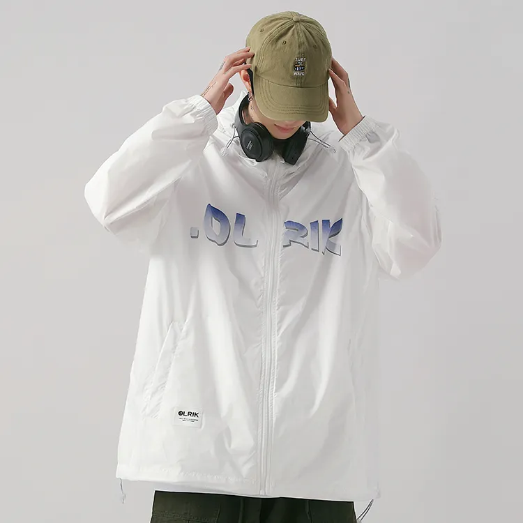 OLRIK Loose Fit Thin Jacket Unisex-7