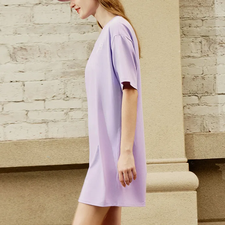 FILA FUSION TOKYO SYUDIO Short Sleeved Dresses Women's Fantasy Purple-4