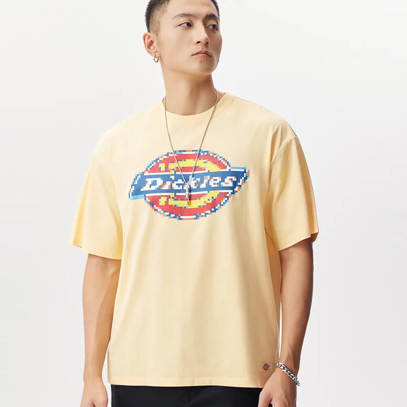 Dickies T Shirts Unisex Ginger Yellow-2