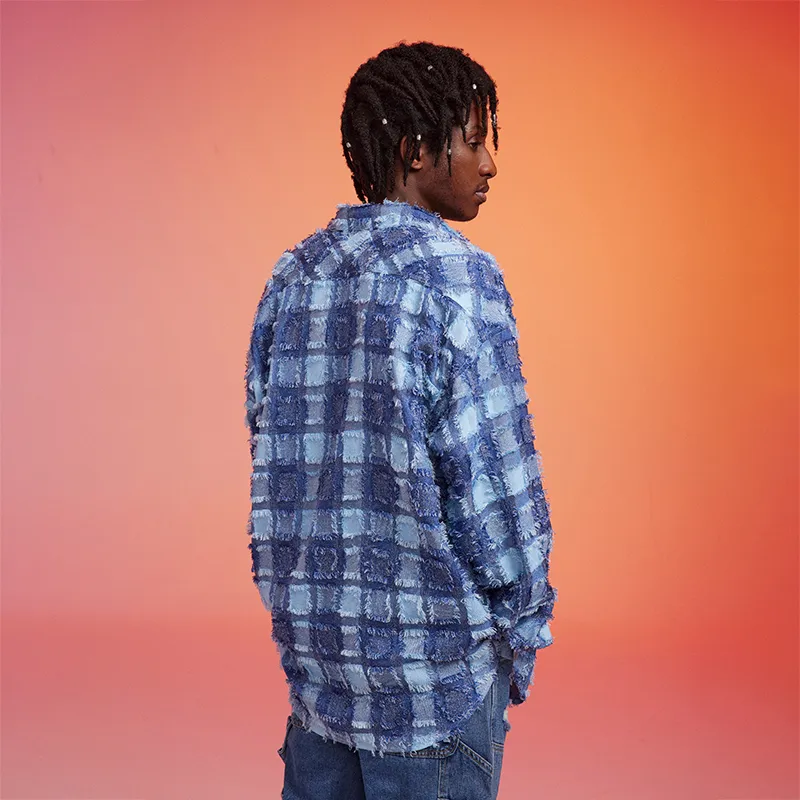 DANGEROUSPEOPLE Shirt Unisex Blue-4