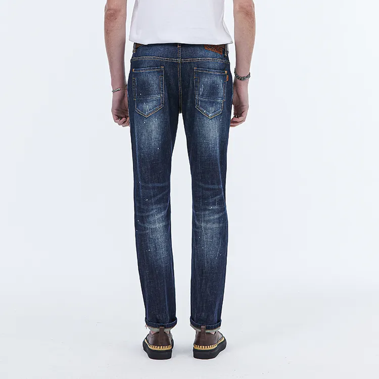 DAVID NAMAN Jeans Men Denim Blue-4