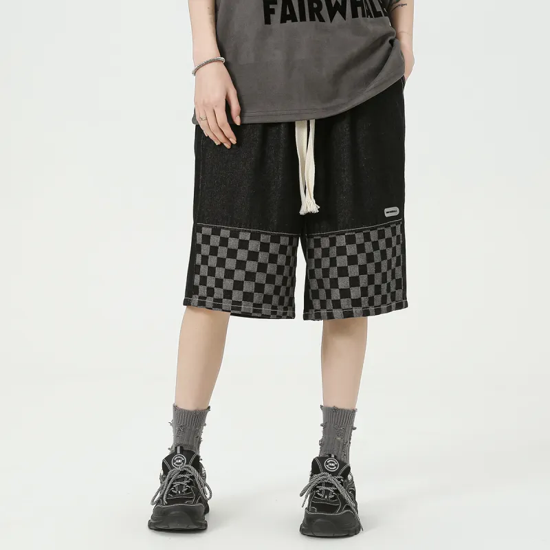 FAIRWHALE Denim Shorts Unisex-3