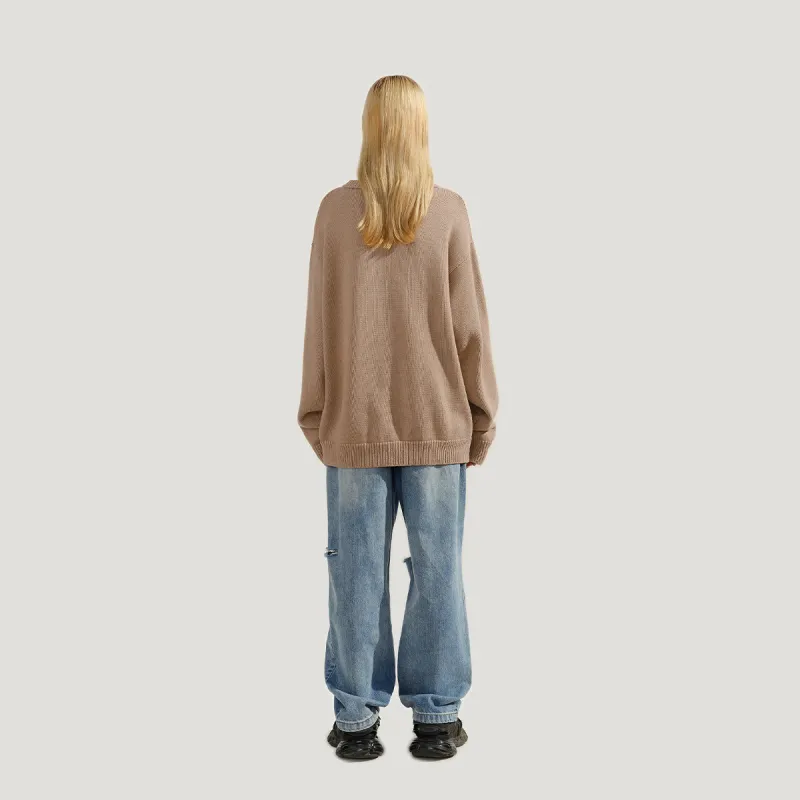 Charlie Luciano Sweater Unisex Brown-6