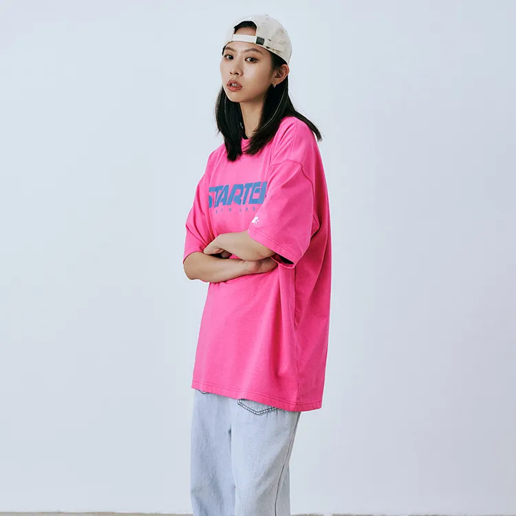 STARTER Drop Shoulder Sleeve T Shirt Unisex-23