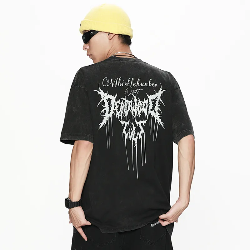 WHISTLEHUNTER T Shirts Unisex Black-2
