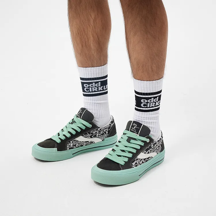 OddCIRKUS Astley Pro Low Top Skateboard Shoes Unisex Dark Gray Limited Edition-6