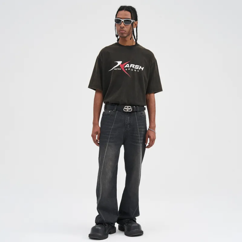HARSH AND CRUEL Jeans Unisex-8