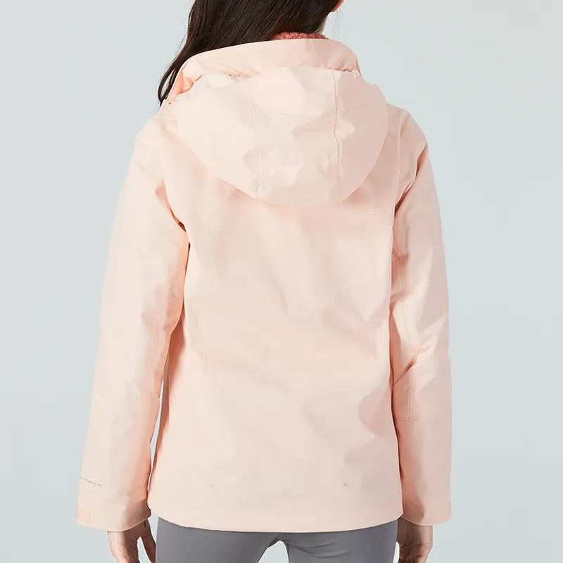 Columbia Windbreaker Jacket Women's Pink-5