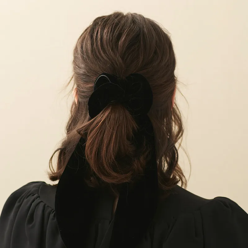 ALEXANDRE DE PARIS Kara Collection Elegant Hair Tie Women's-10