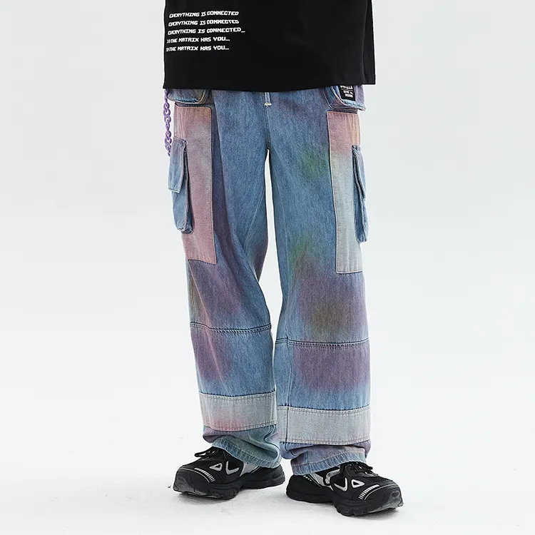 DEFINEX SS22 Straight Jeans Unisex Blue-2