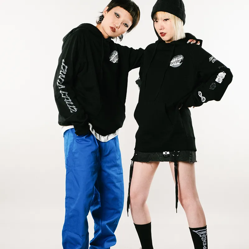 Santa Cruz Sweatshirts Unisex Black-4