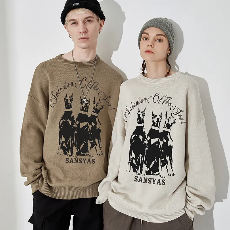 SANSYAS Sweaters Unisex-12