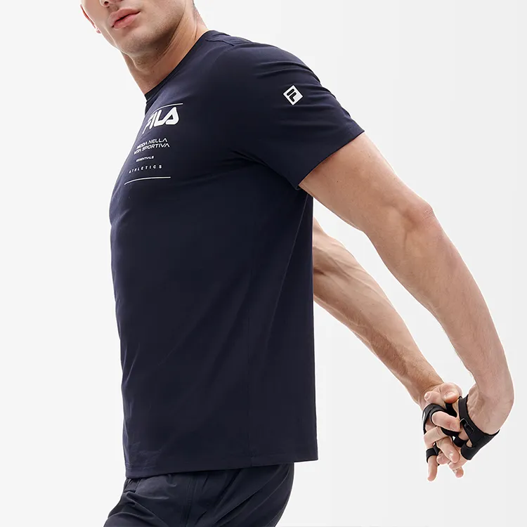 FILA Athletics SS22 T Shirt Men's Royal Blue-4
