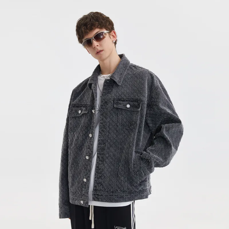 Lilbetter Denim Jacket Men's Blue-16